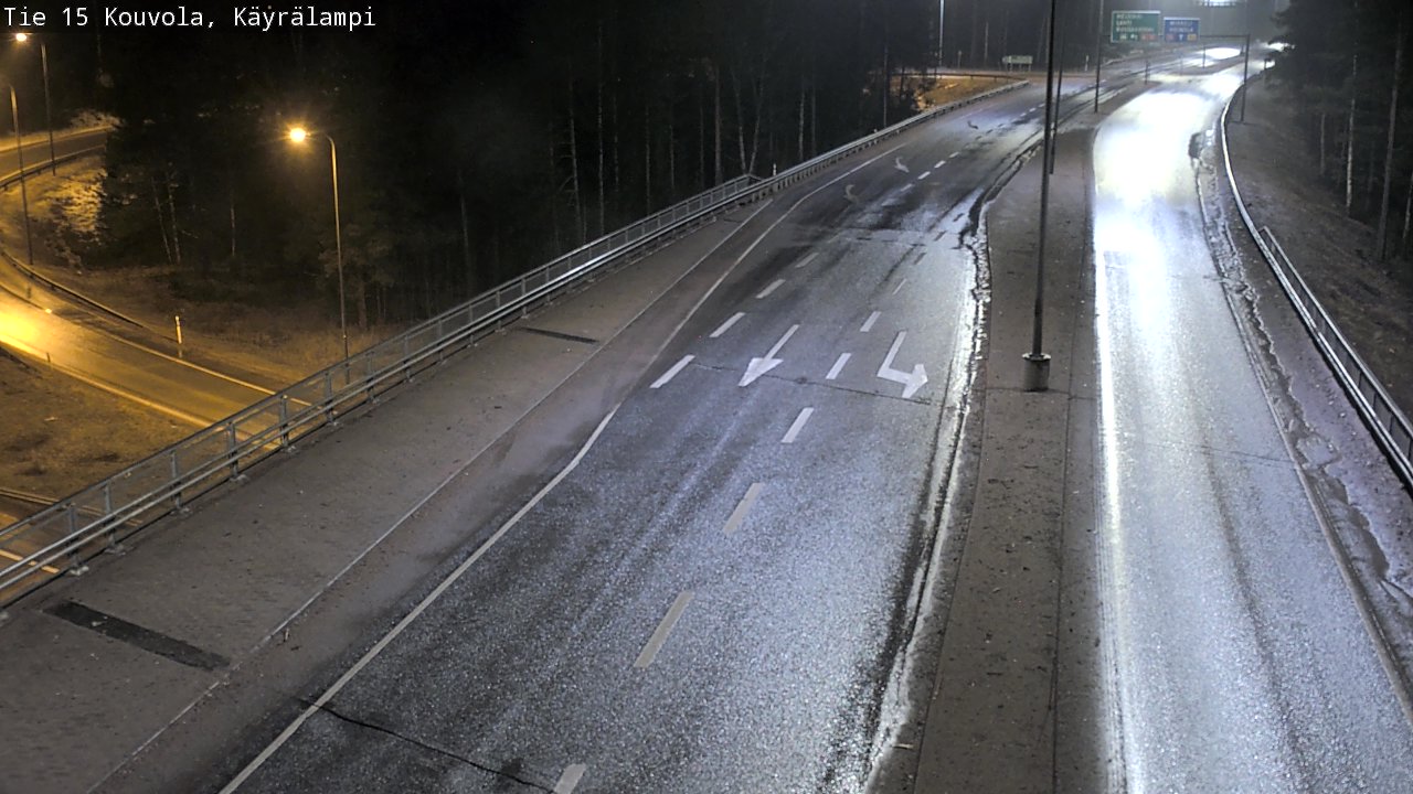 Kelikamerat Kuva Tie 15 Kouvola, Käyrälampi, Kouvola, Kymenlaakso