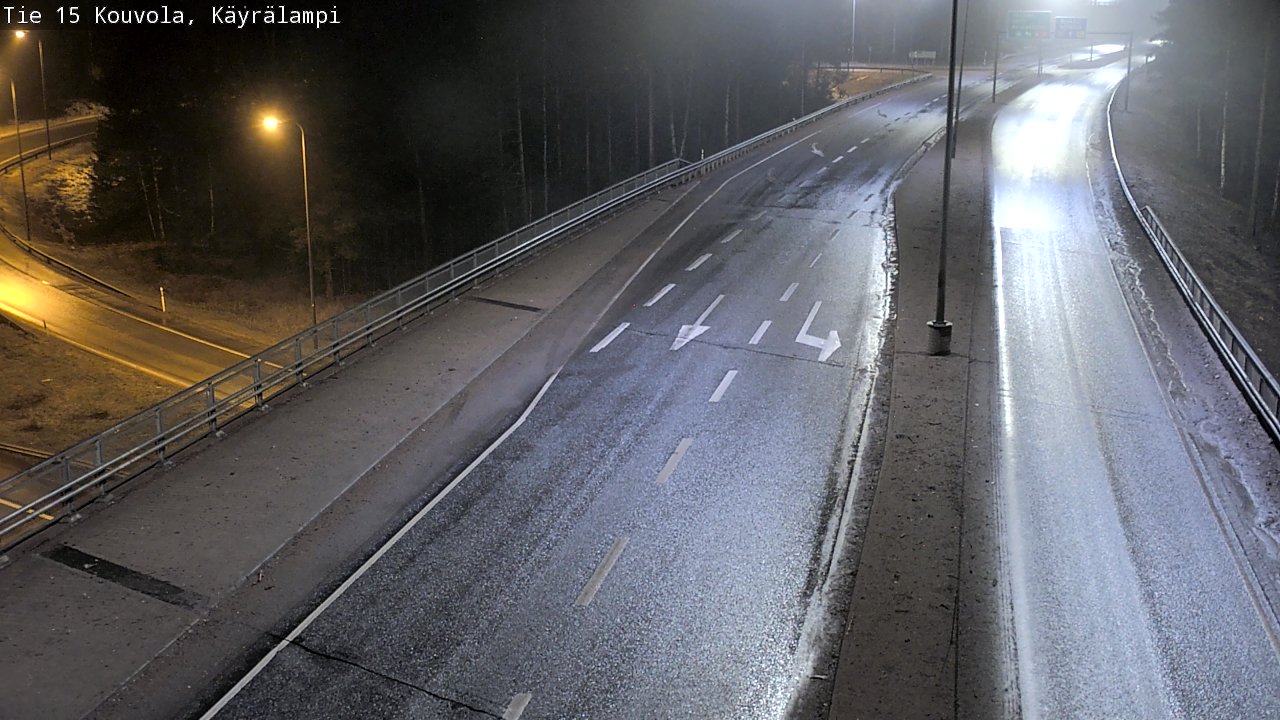 Kelikamerat Kuva Tie 15 Kouvola, Käyrälampi, Kouvola, Kymenlaakso