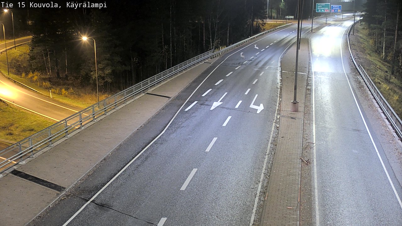 Kelikamerat Kuva Tie 15 Kouvola, Käyrälampi, Kouvola, Kymenlaakso