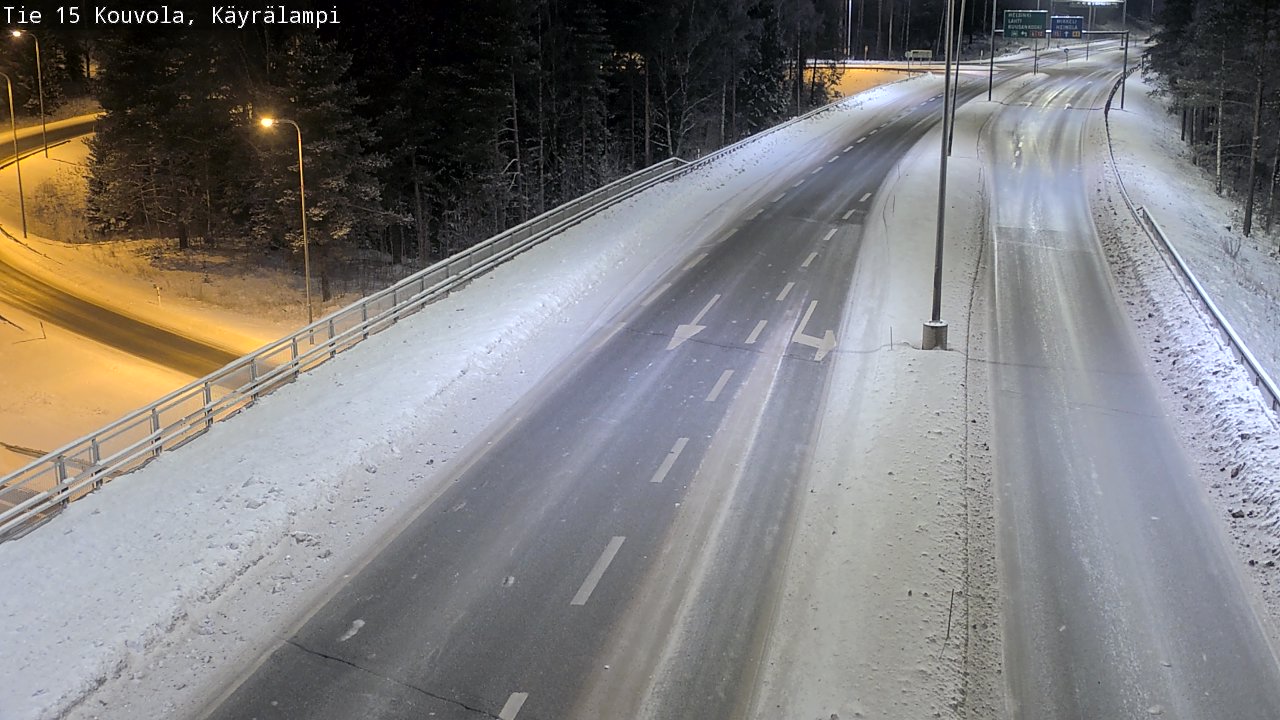 Kelikamerat Kuva Tie 15 Kouvola, Käyrälampi, Kouvola, Kymenlaakso