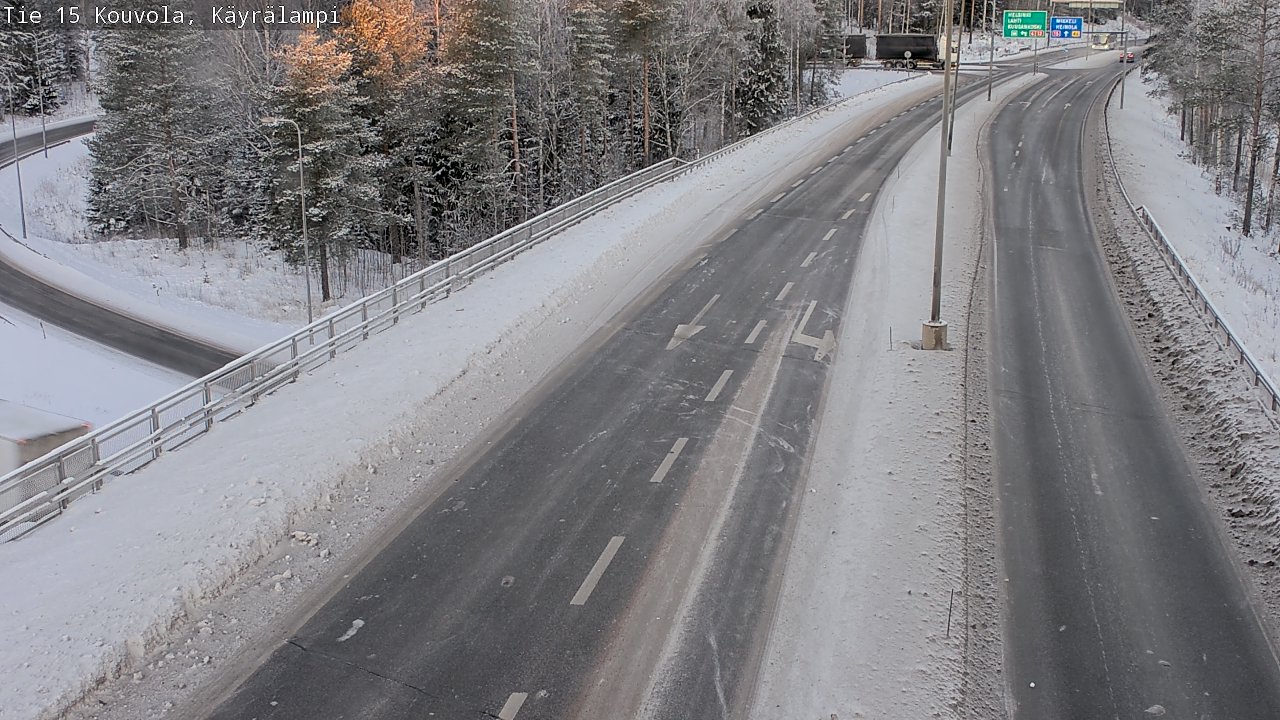 Kelikamerat Kuva Tie 15 Kouvola, Käyrälampi, Kouvola, Kymenlaakso