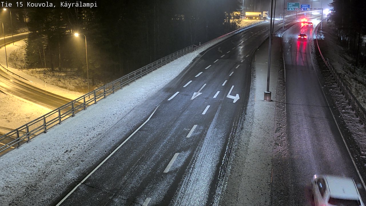 Weather Camera Image Väg 15 Kouvola, Käyrälampi, Kouvola, Kymenlaakso