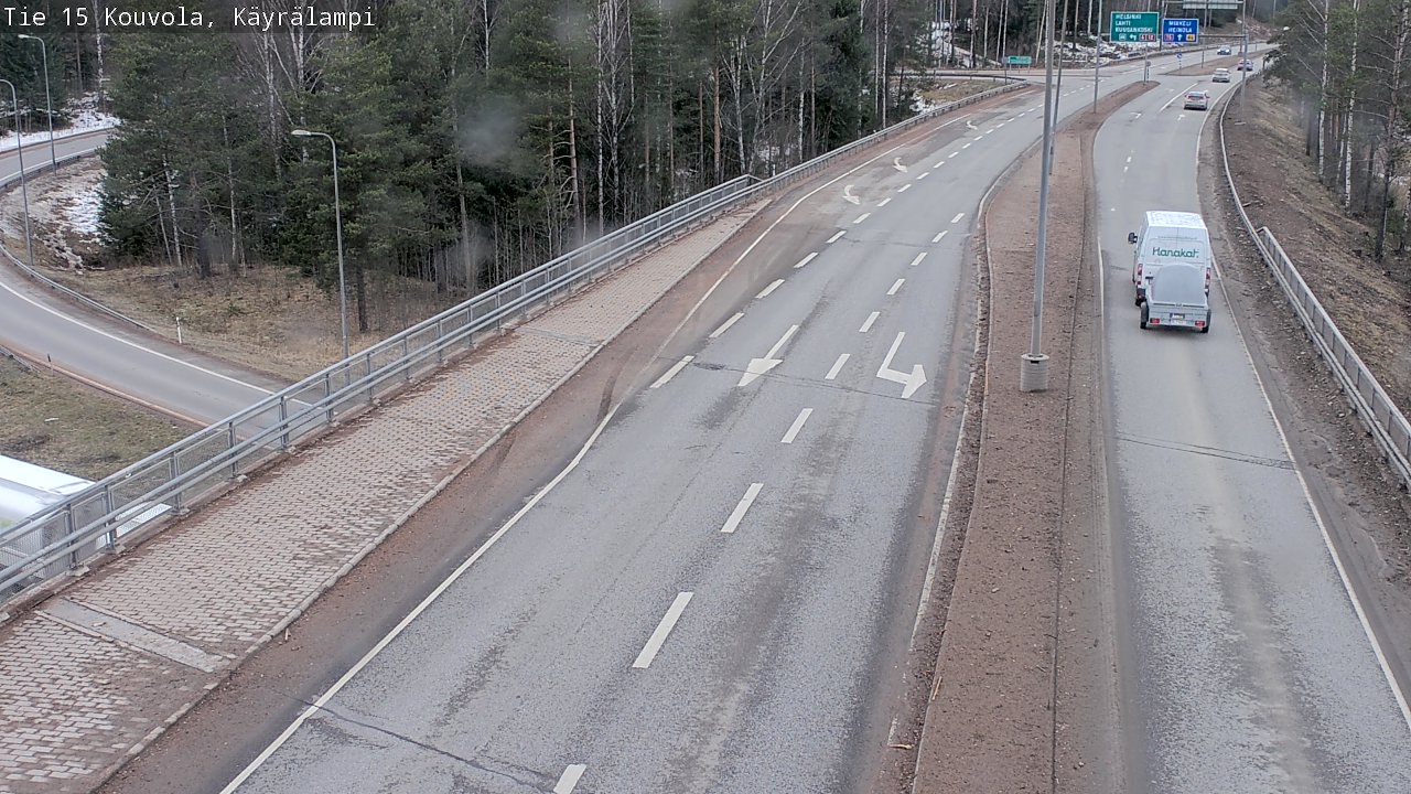 Kelikamerat Kuva Tie 15 Kouvola, Käyrälampi, Kouvola, Kymenlaakso