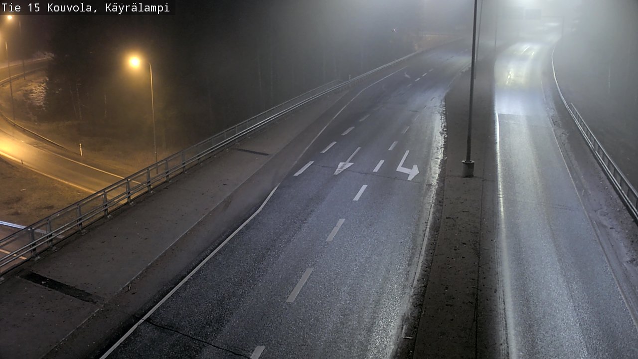 Kelikamerat Kuva Tie 15 Kouvola, Käyrälampi, Kouvola, Kymenlaakso