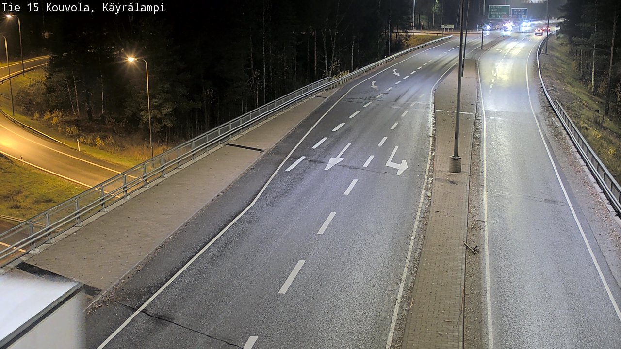 Kelikamerat Kuva Tie 15 Kouvola, Käyrälampi, Kouvola, Kymenlaakso