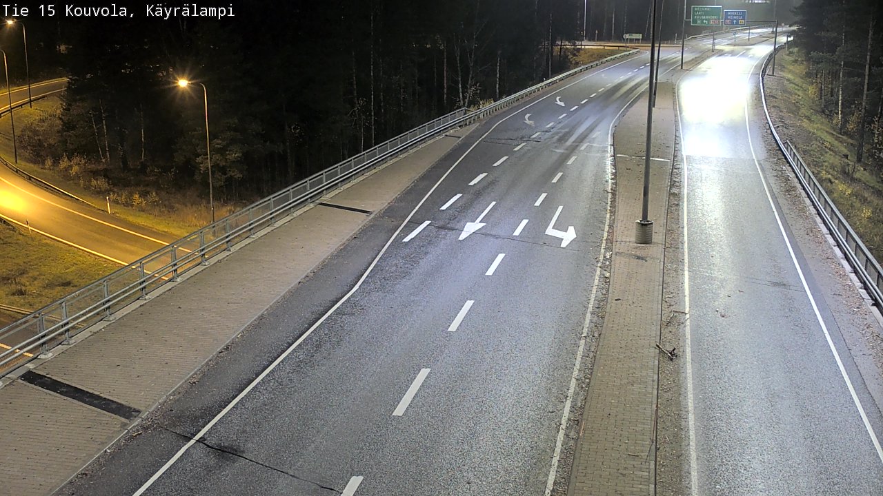 Kelikamerat Kuva Tie 15 Kouvola, Käyrälampi, Kouvola, Kymenlaakso