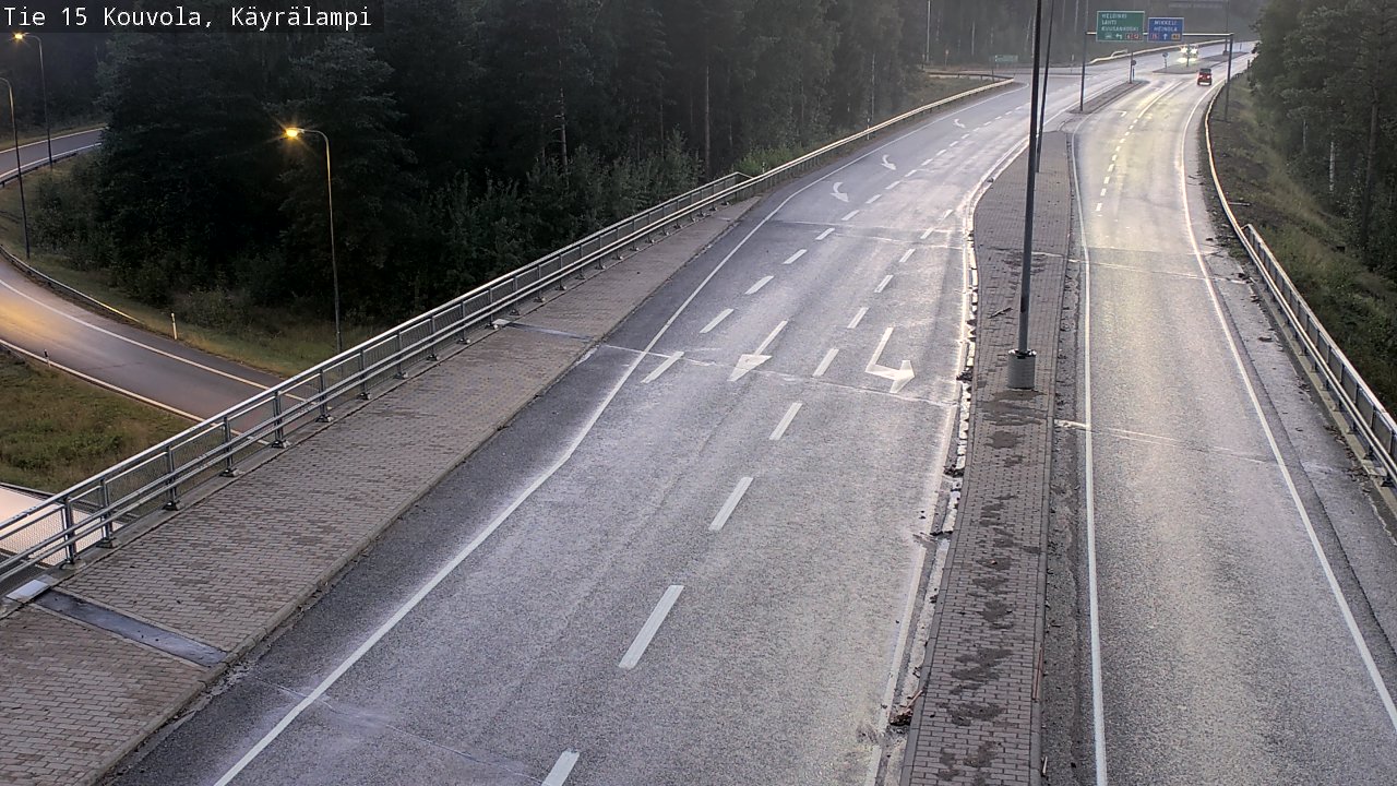 Kelikamerat Kuva Tie 15 Kouvola, Käyrälampi, Kouvola, Kymenlaakso
