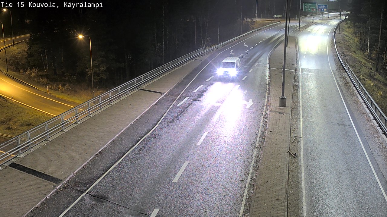 Kelikamerat Kuva Tie 15 Kouvola, Käyrälampi, Kouvola, Kymenlaakso