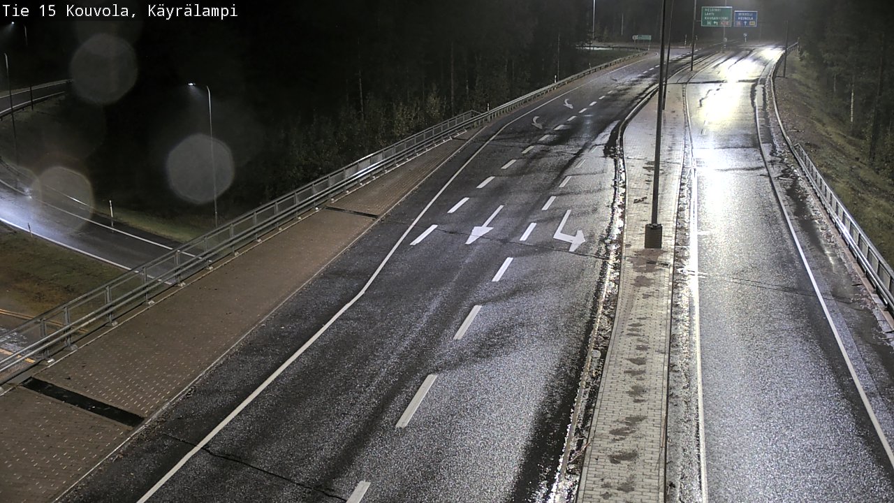 Weather Camera Image Road 15 Kouvola, Käyrälampi, Kouvola, Kymenlaakso