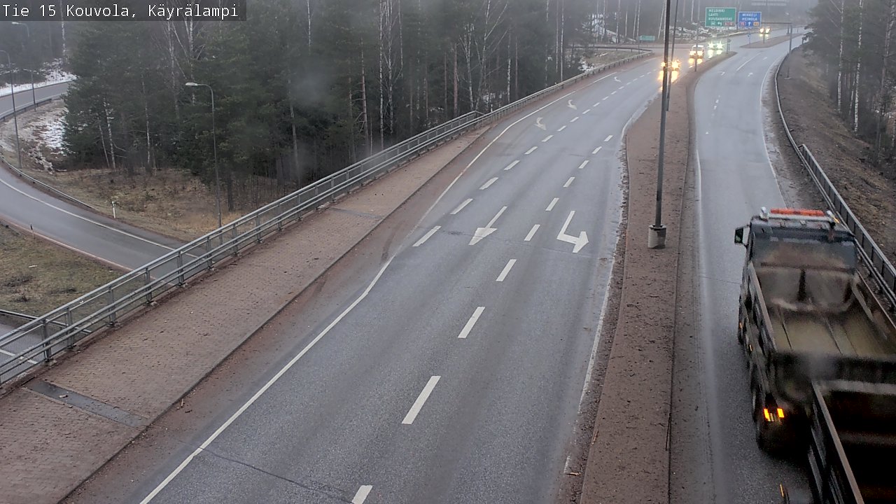 Kelikamerat Kuva Tie 15 Kouvola, Käyrälampi, Kouvola, Kymenlaakso