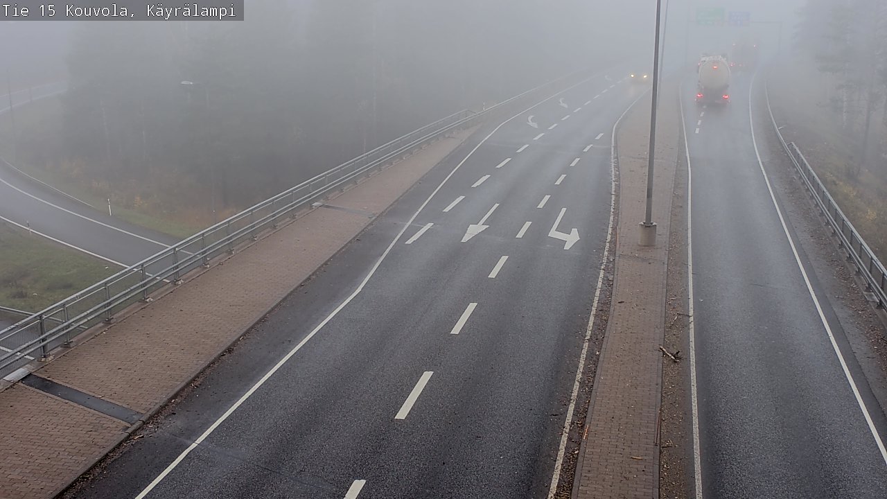 Kelikamerat Kuva Tie 15 Kouvola, Käyrälampi, Kouvola, Kymenlaakso