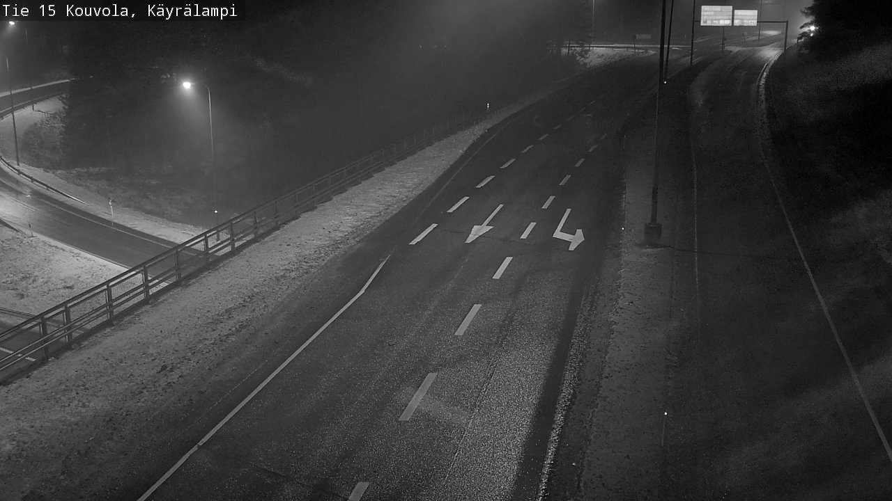 Weather Camera Image Väg 15 Kouvola, Käyrälampi, Kouvola, Kymenlaakso