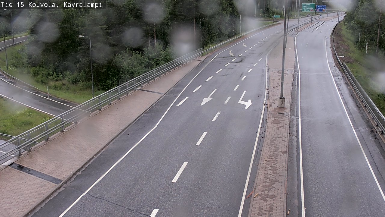 Kelikamerat Kuva Tie 15 Kouvola, Käyrälampi, Kouvola, Kymenlaakso