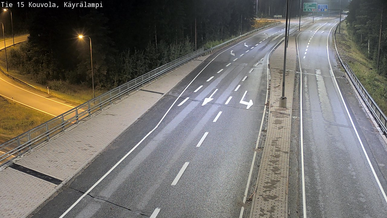 Kelikamerat Kuva Tie 15 Kouvola, Käyrälampi, Kouvola, Kymenlaakso