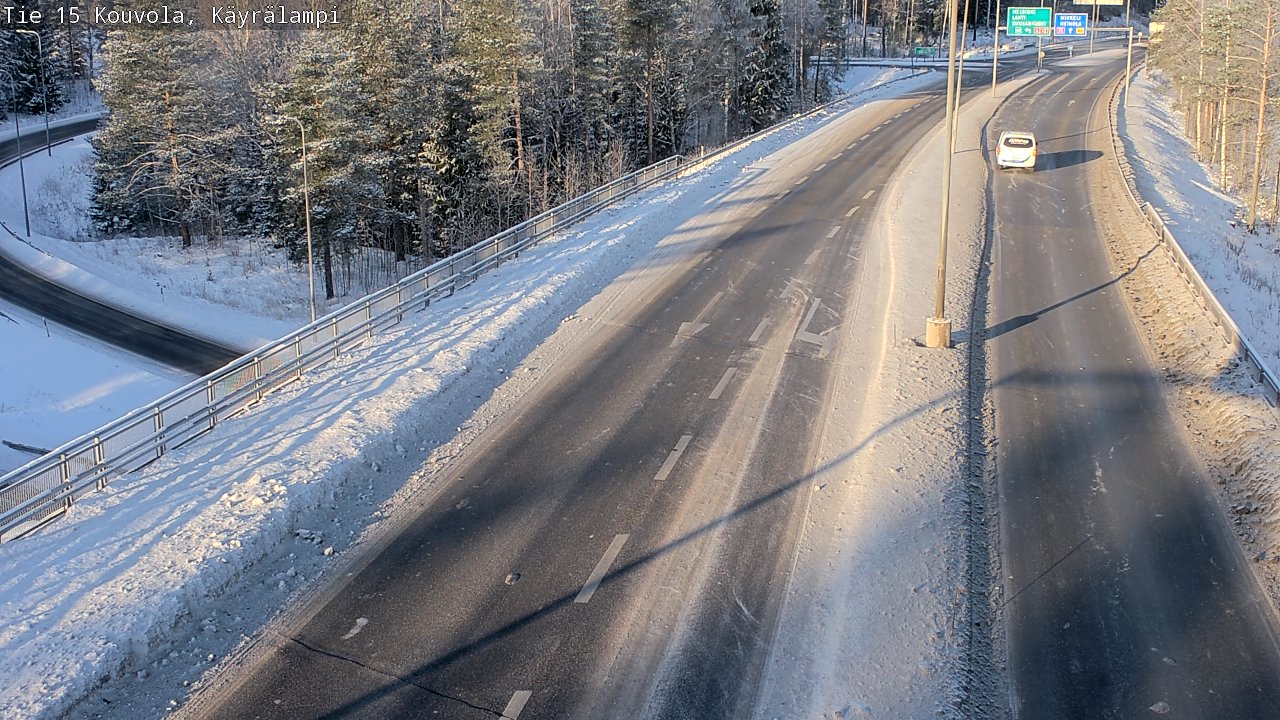 Kelikamerat Kuva Tie 15 Kouvola, Käyrälampi, Kouvola, Kymenlaakso