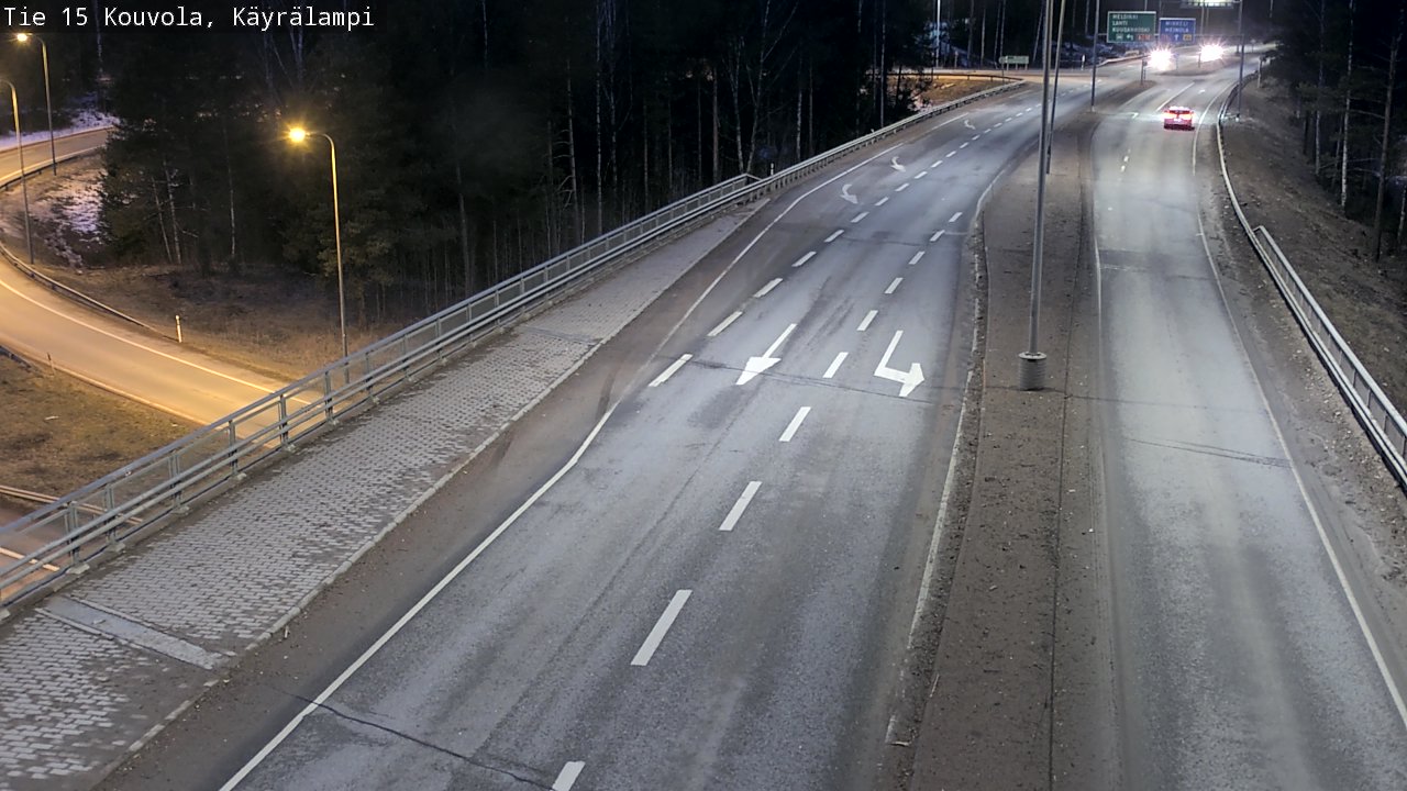 Kelikamerat Kuva Tie 15 Kouvola, Käyrälampi, Kouvola, Kymenlaakso