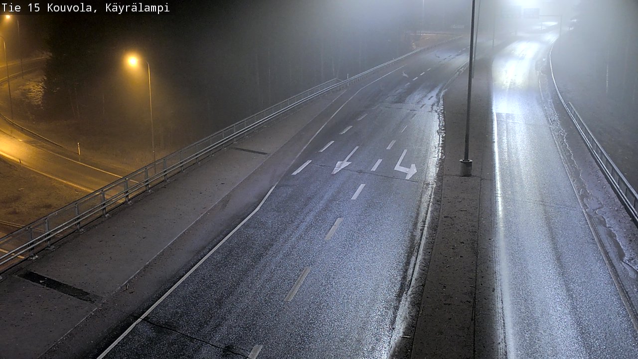 Kelikamerat Kuva Tie 15 Kouvola, Käyrälampi, Kouvola, Kymenlaakso