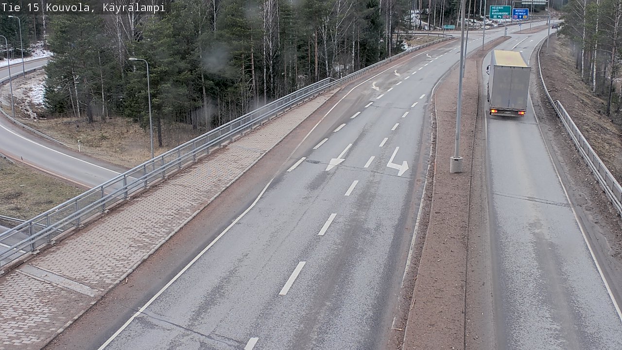 Kelikamerat Kuva Tie 15 Kouvola, Käyrälampi, Kouvola, Kymenlaakso