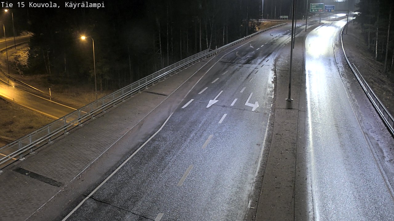 Kelikamerat Kuva Tie 15 Kouvola, Käyrälampi, Kouvola, Kymenlaakso