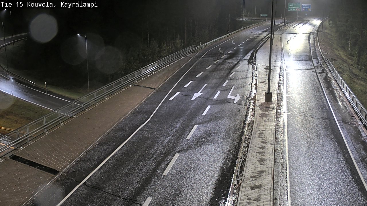 Weather Camera Image Road 15 Kouvola, Käyrälampi, Kouvola, Kymenlaakso