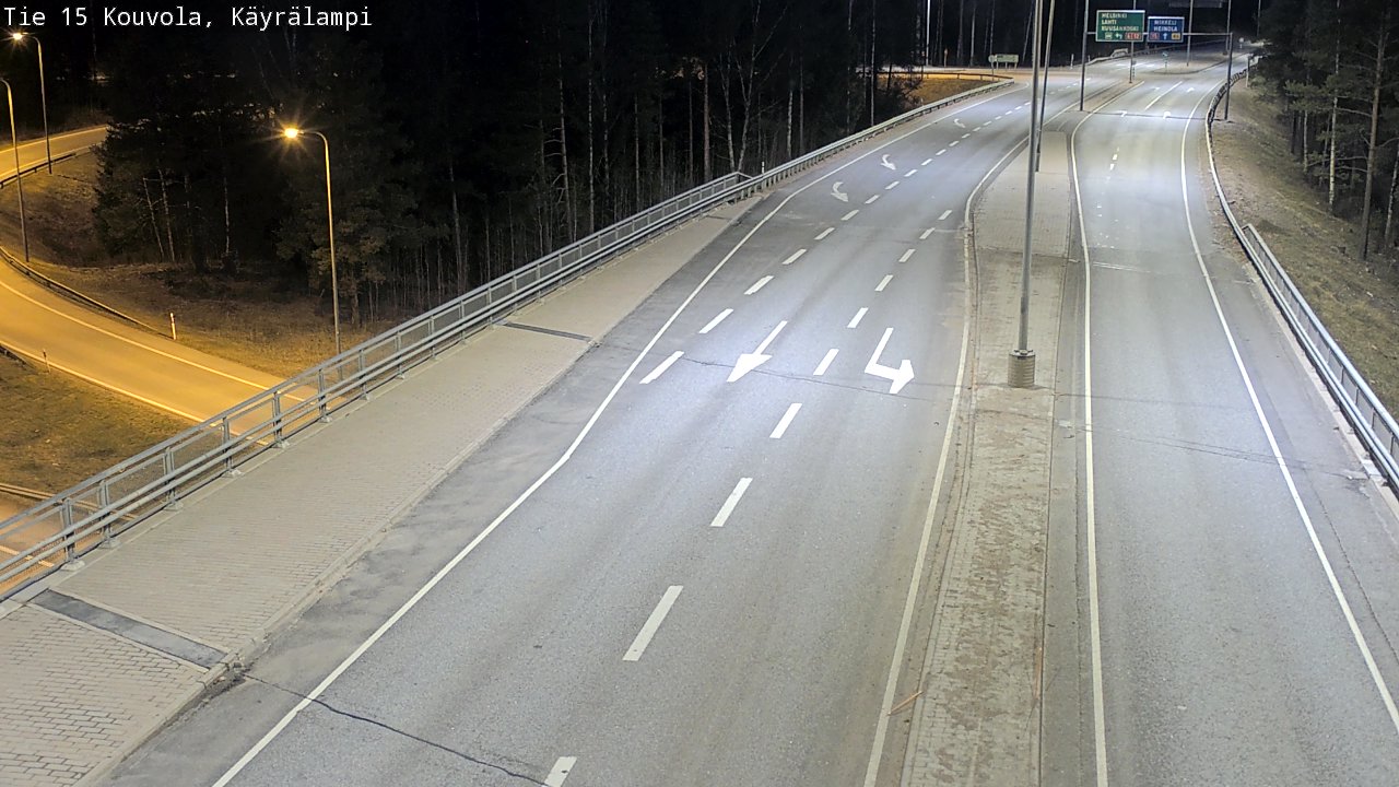 Kelikamerat Kuva Tie 15 Kouvola, Käyrälampi, Kouvola, Kymenlaakso