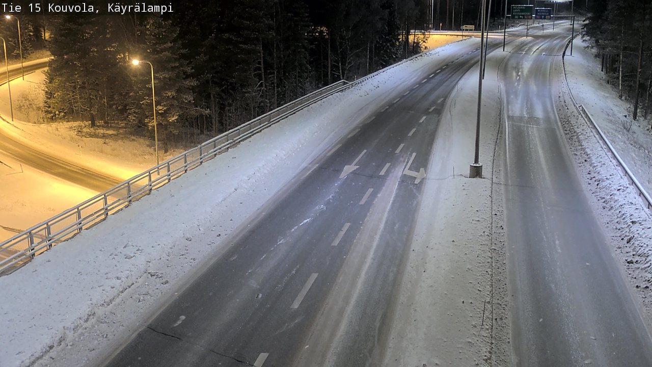 Kelikamerat Kuva Tie 15 Kouvola, Käyrälampi, Kouvola, Kymenlaakso