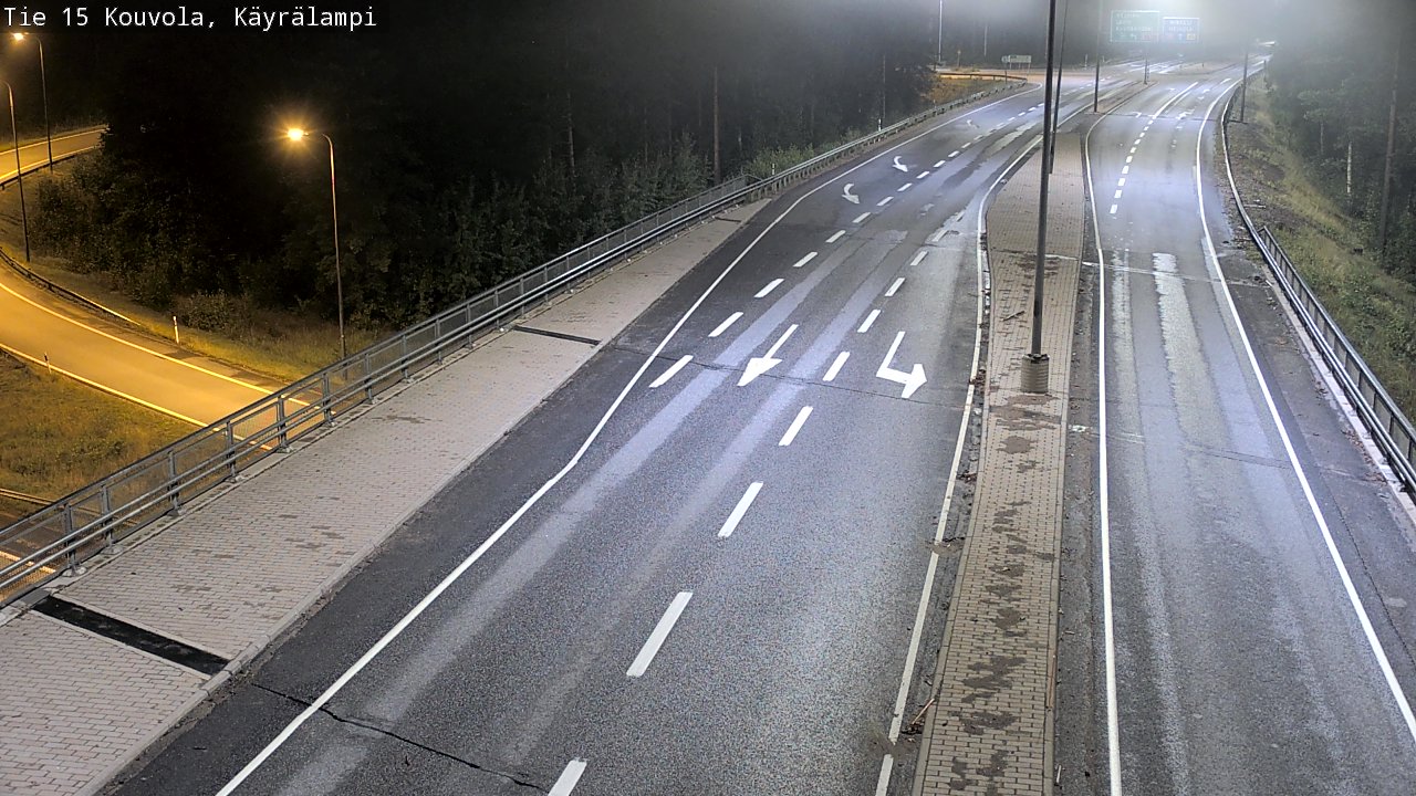 Kelikamerat Kuva Tie 15 Kouvola, Käyrälampi, Kouvola, Kymenlaakso
