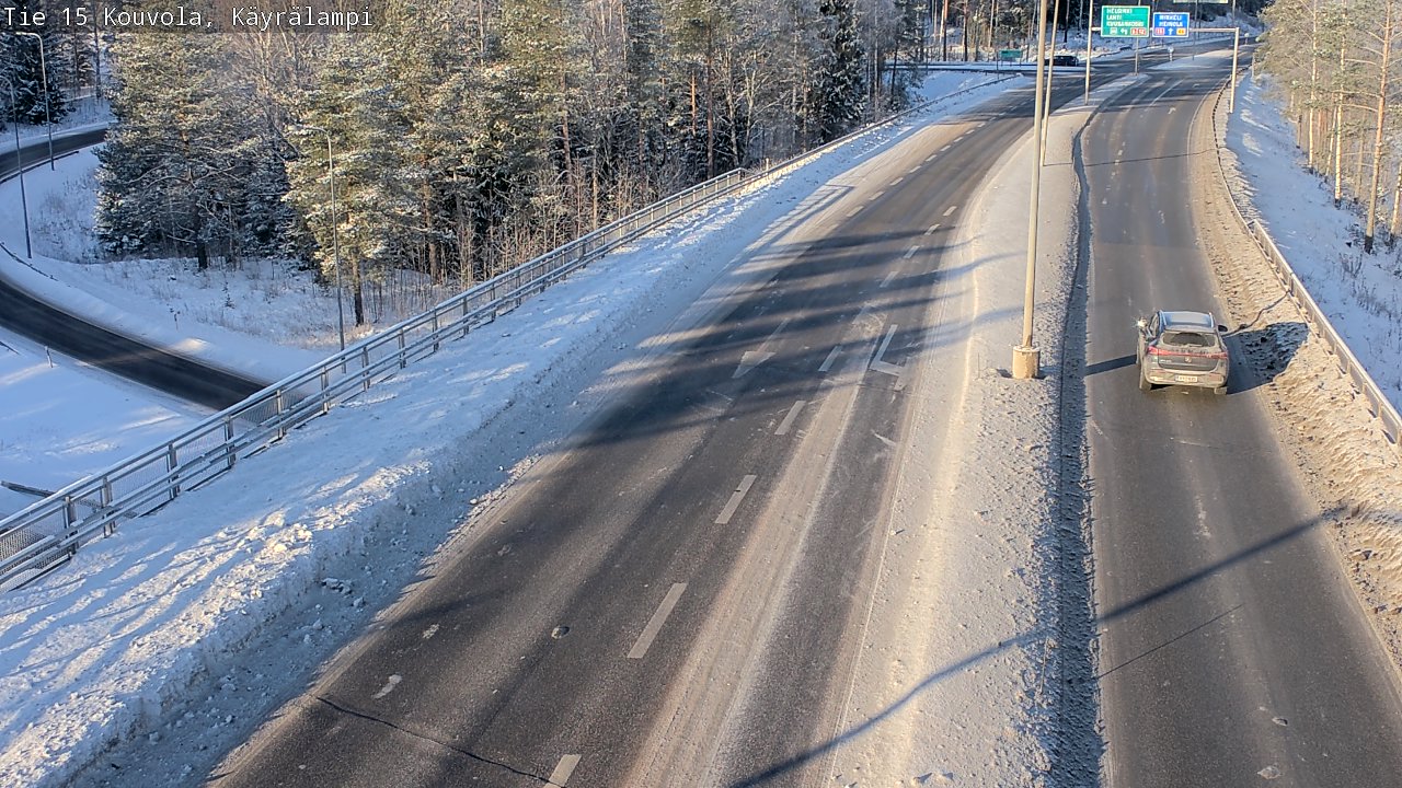 Kelikamerat Kuva Tie 15 Kouvola, Käyrälampi, Kouvola, Kymenlaakso
