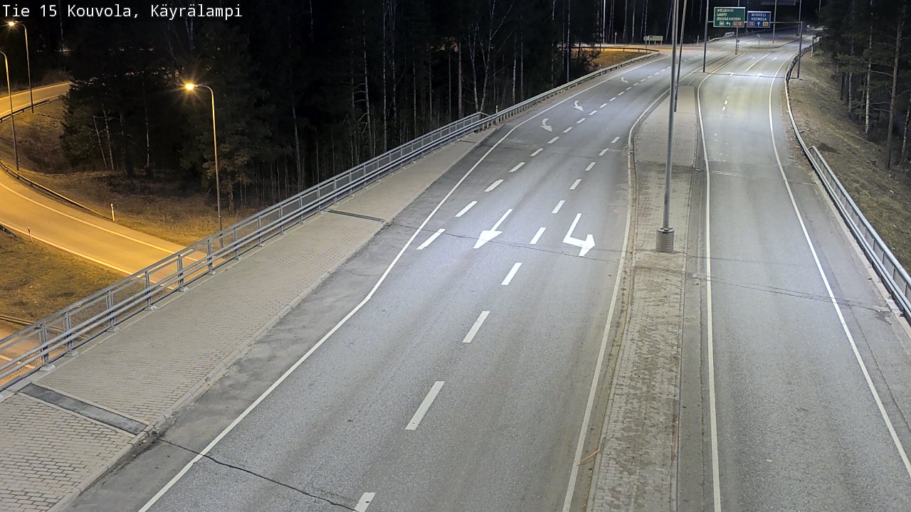 Kelikamerat Kuva Tie 15 Kouvola, Käyrälampi, Kouvola, Kymenlaakso