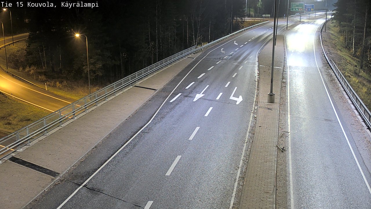 Kelikamerat Kuva Tie 15 Kouvola, Käyrälampi, Kouvola, Kymenlaakso