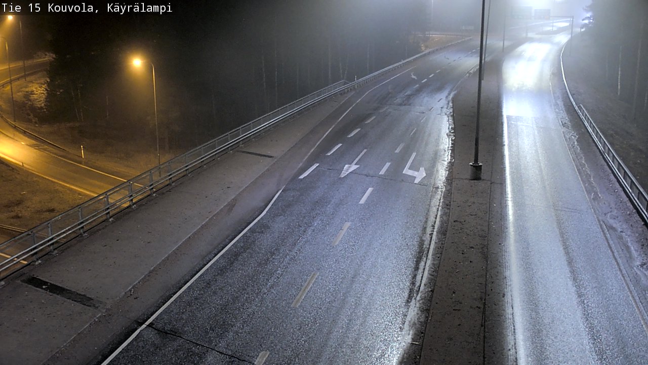 Kelikamerat Kuva Tie 15 Kouvola, Käyrälampi, Kouvola, Kymenlaakso