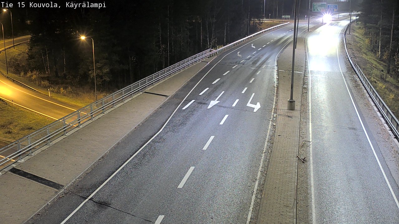 Kelikamerat Kuva Tie 15 Kouvola, Käyrälampi, Kouvola, Kymenlaakso