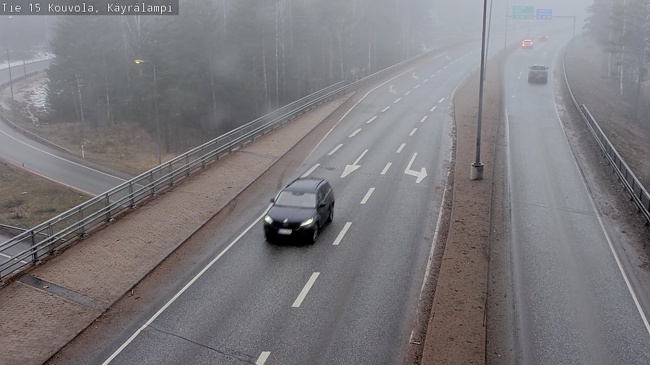Kelikamerat Kuva Tie 15 Kouvola, Käyrälampi, Kouvola, Kymenlaakso
