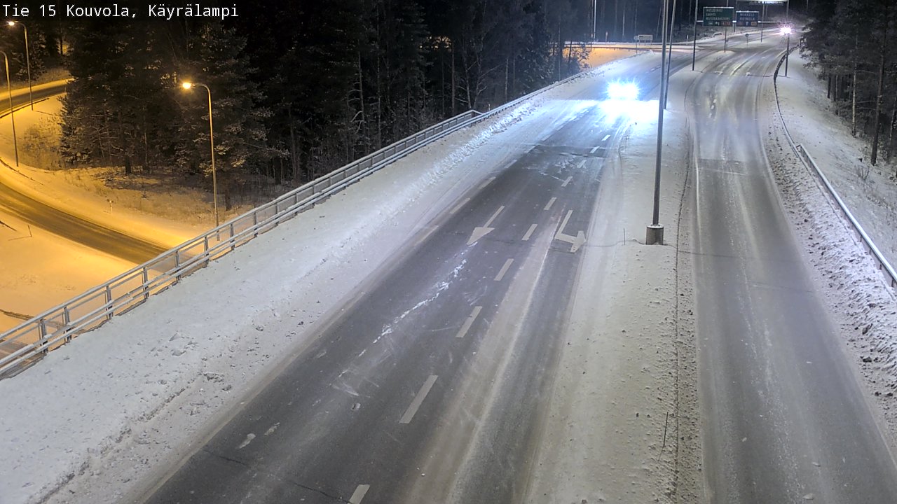 Kelikamerat Kuva Tie 15 Kouvola, Käyrälampi, Kouvola, Kymenlaakso