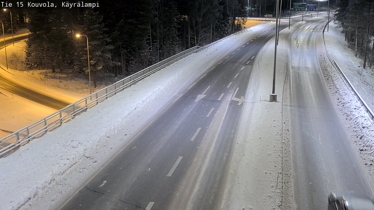 Kelikamerat Kuva Tie 15 Kouvola, Käyrälampi, Kouvola, Kymenlaakso