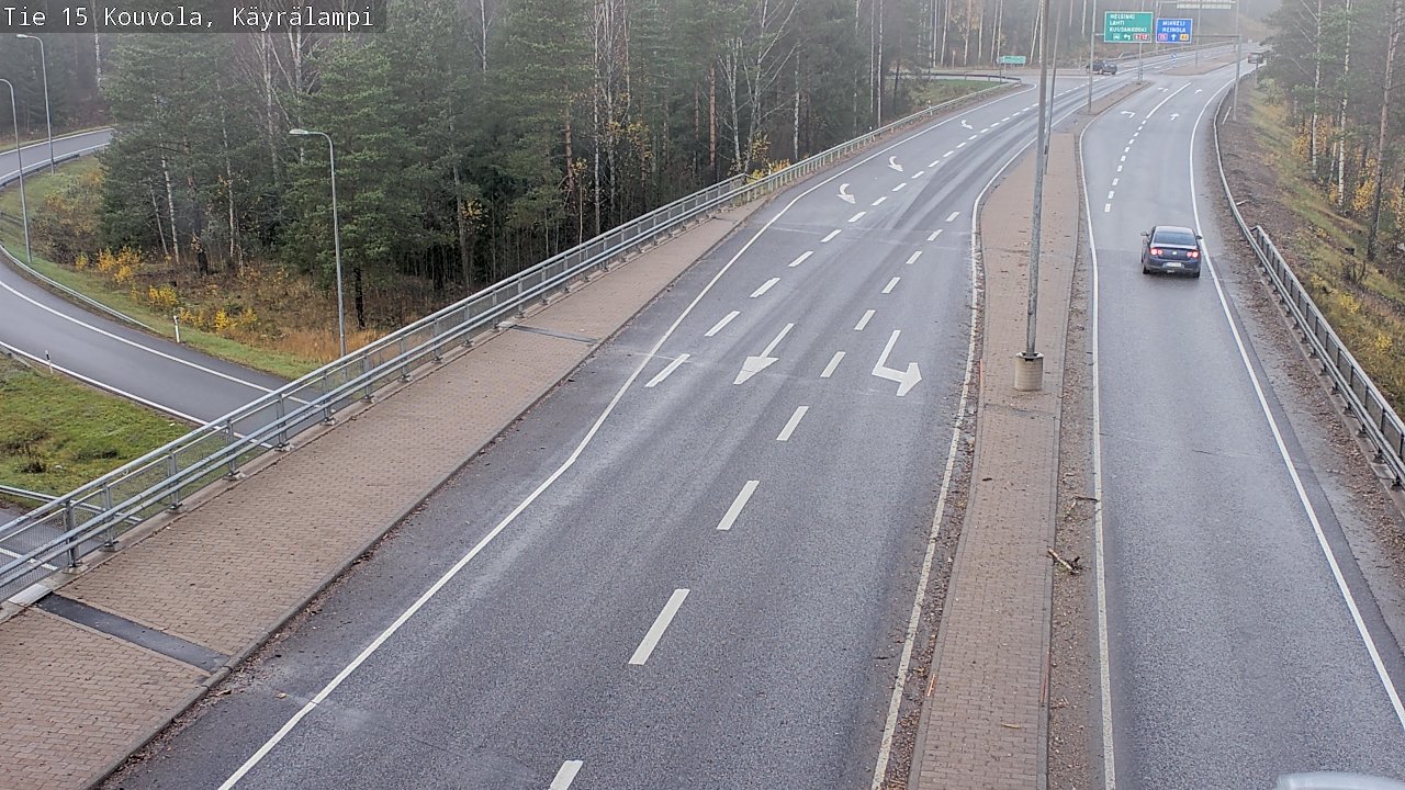 Kelikamerat Kuva Tie 15 Kouvola, Käyrälampi, Kouvola, Kymenlaakso