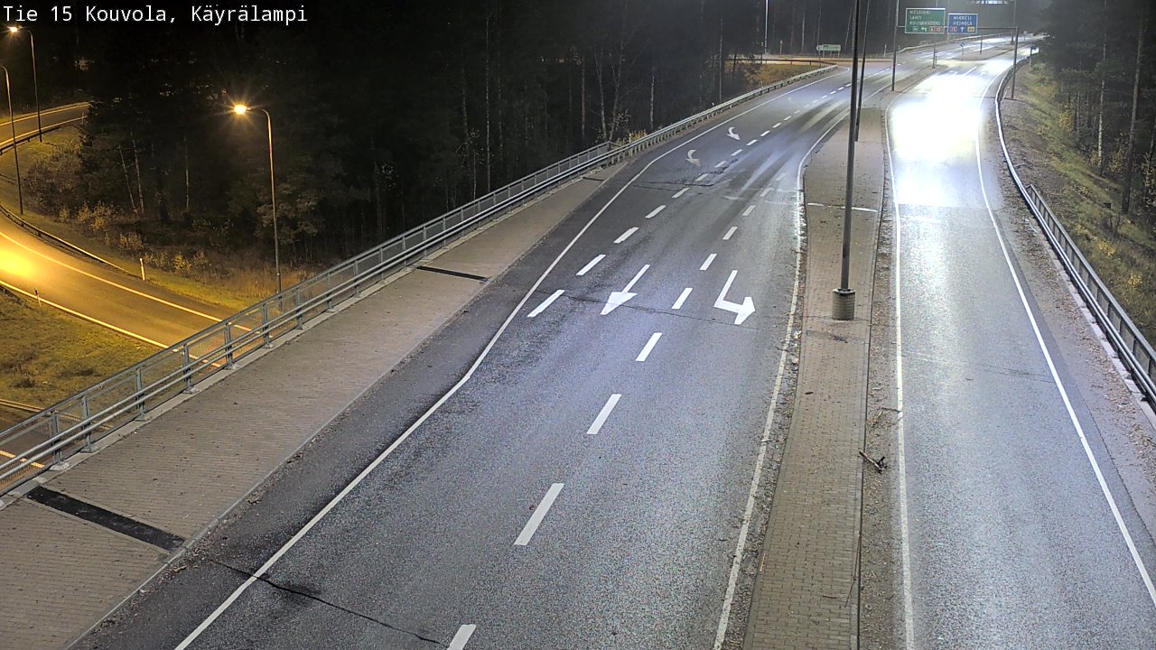 Kelikamerat Kuva Tie 15 Kouvola, Käyrälampi, Kouvola, Kymenlaakso