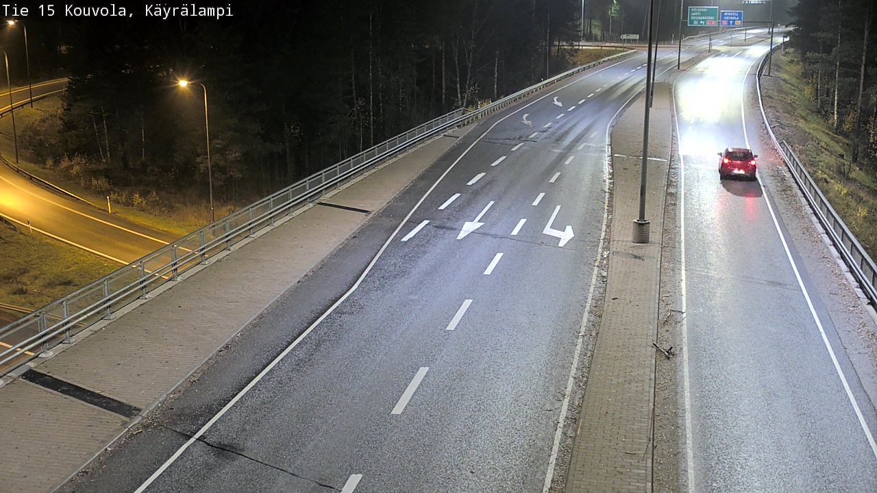 Kelikamerat Kuva Tie 15 Kouvola, Käyrälampi, Kouvola, Kymenlaakso