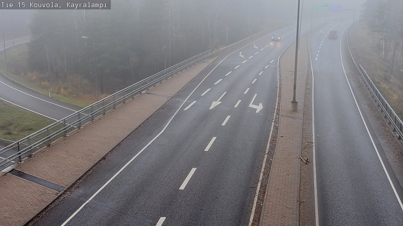 Kelikamerat Kuva Tie 15 Kouvola, Käyrälampi, Kouvola, Kymenlaakso