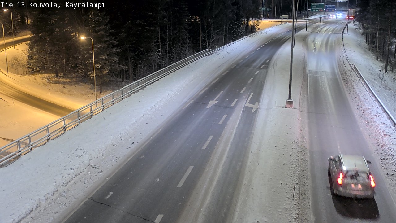 Kelikamerat Kuva Tie 15 Kouvola, Käyrälampi, Kouvola, Kymenlaakso