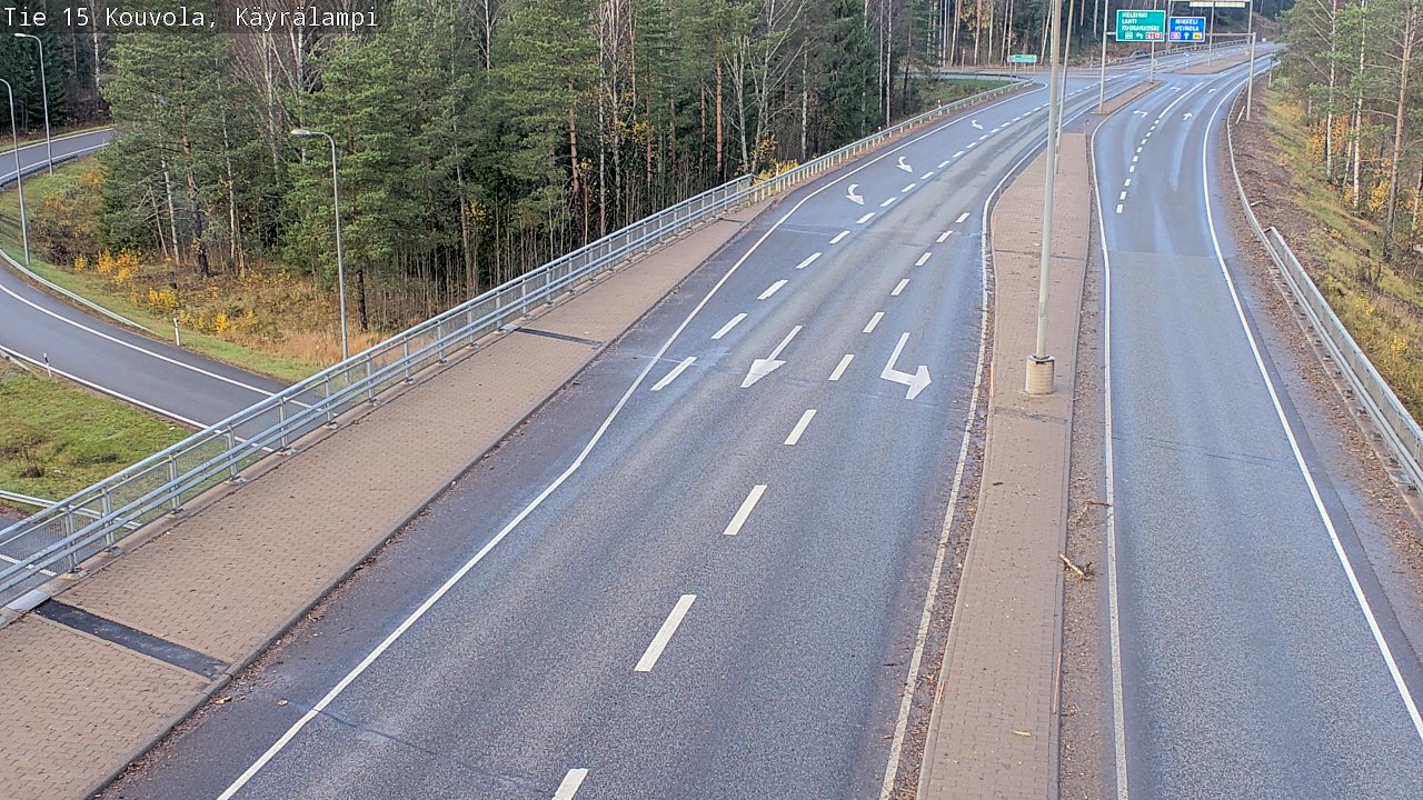 Kelikamerat Kuva Tie 15 Kouvola, Käyrälampi, Kouvola, Kymenlaakso