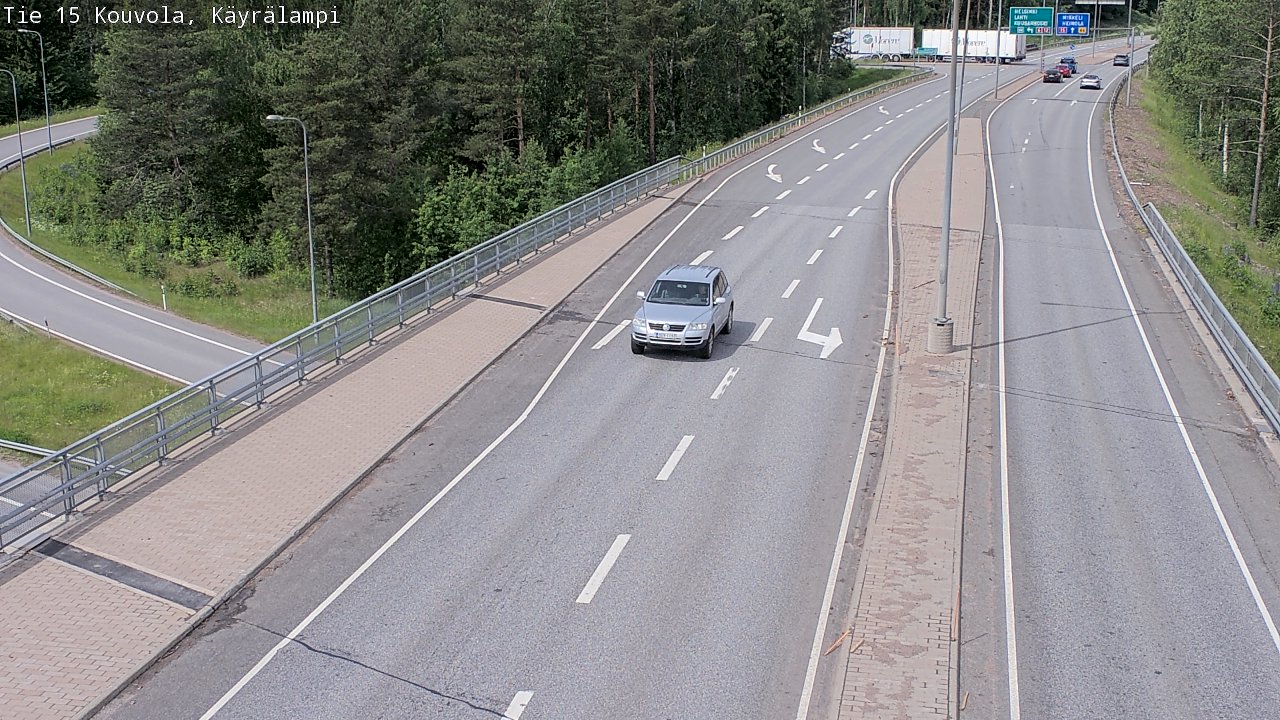 Kelikamerat Kuva Tie 15 Kouvola, Käyrälampi, Kouvola, Kymenlaakso