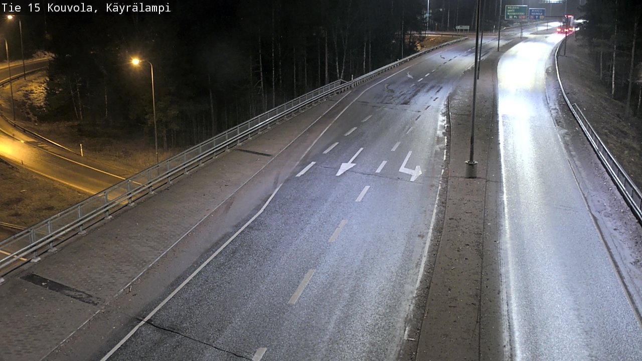 Kelikamerat Kuva Tie 15 Kouvola, Käyrälampi, Kouvola, Kymenlaakso