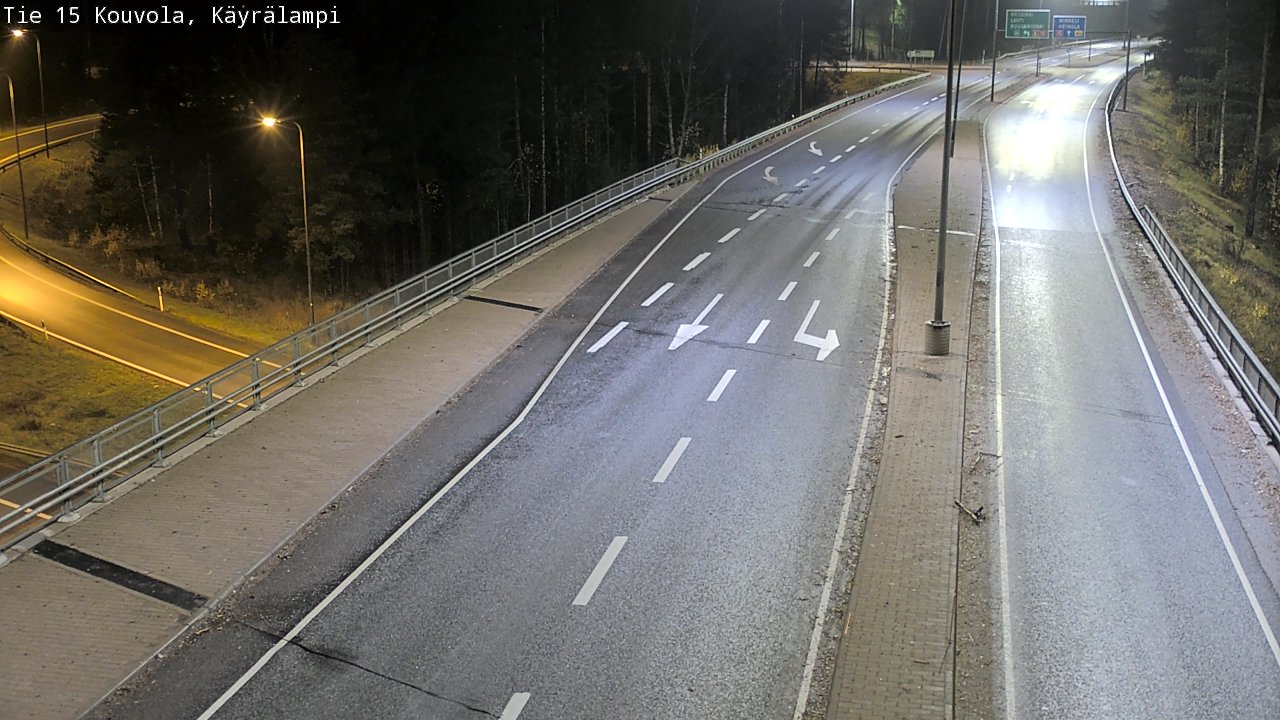 Kelikamerat Kuva Tie 15 Kouvola, Käyrälampi, Kouvola, Kymenlaakso