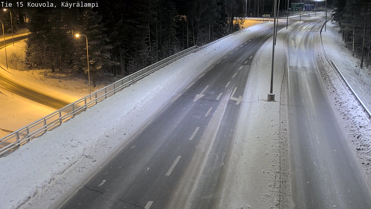 Kelikamerat Kuva Tie 15 Kouvola, Käyrälampi, Kouvola, Kymenlaakso