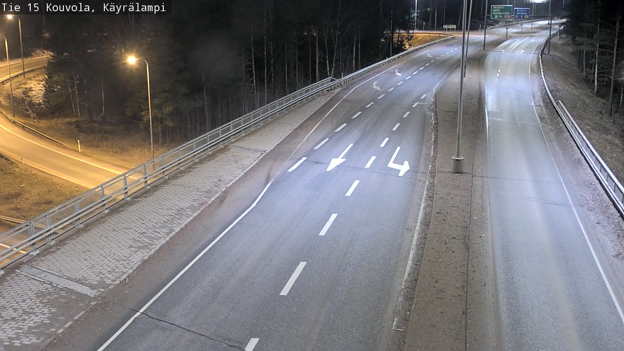 Kelikamerat Kuva Tie 15 Kouvola, Käyrälampi, Kouvola, Kymenlaakso