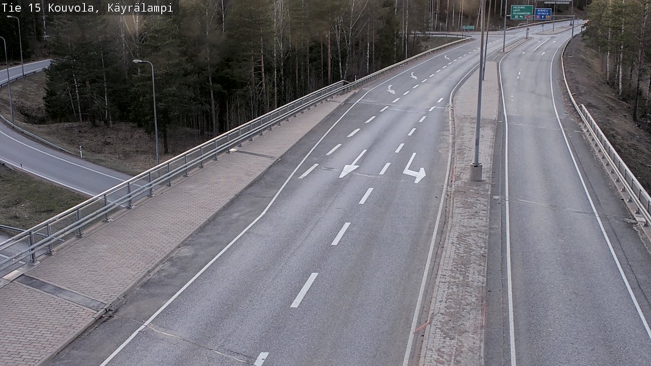 Kelikamerat Kuva Tie 15 Kouvola, Käyrälampi, Kouvola, Kymenlaakso