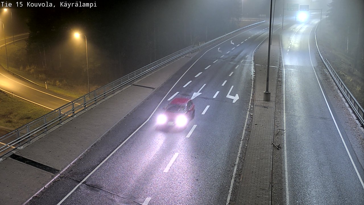 Kelikamerat Kuva Tie 15 Kouvola, Käyrälampi, Kouvola, Kymenlaakso