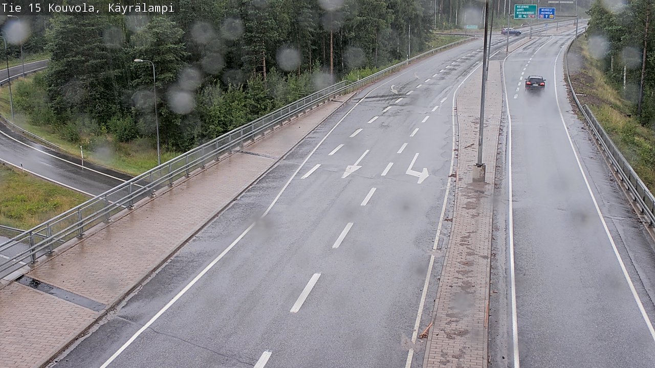 Kelikamerat Kuva Tie 15 Kouvola, Käyrälampi, Kouvola, Kymenlaakso
