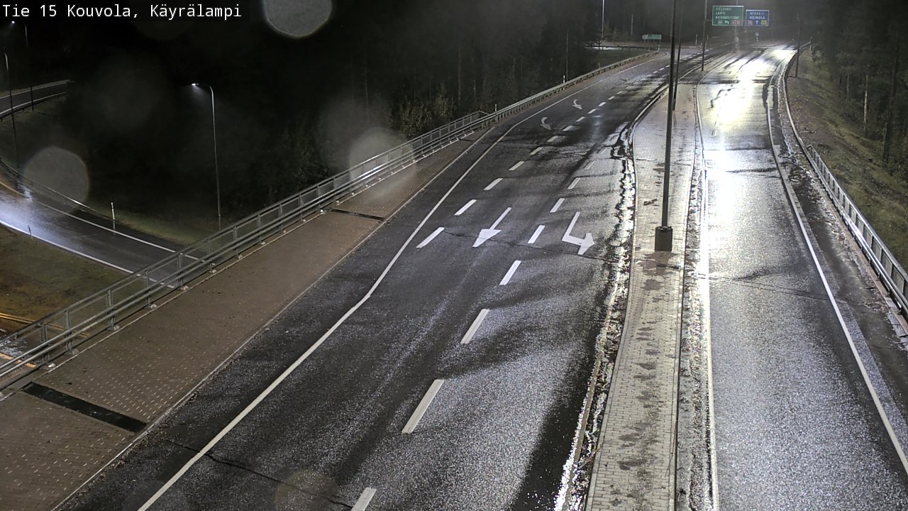 Weather Camera Image Road 15 Kouvola, Käyrälampi, Kouvola, Kymenlaakso